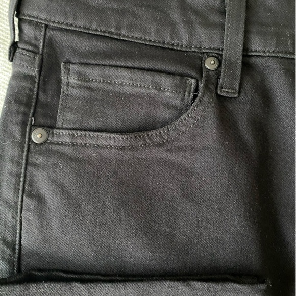 PAIGE Black Straight Leg Jeans - Picture 2 of 8